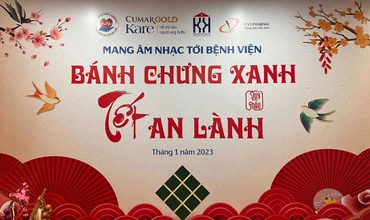 [Video] Tiếp thêm động lực cho người bệnh với chương trình "Bánh chưng xanh - Tết an lành"