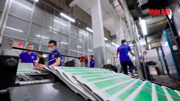 [Video] Quy trình in Báo Nhân Dân 