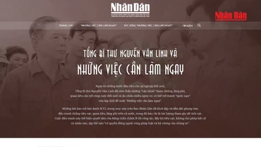 [Video] Khai trương Trang thông tin đặc biệt về Tổng Bí thư Nguyễn Văn Linh 