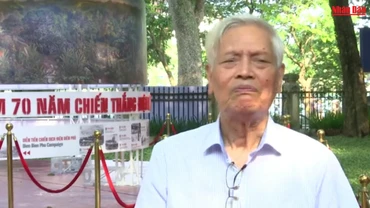 [Video] “Tiến bước dưới quân kỳ” - Nhạc sĩ Doãn Nho nặng lòng khi nhớ về đồng đội