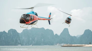 Khẩn trương tìm kiếm, cứu nạn máy bay trực thăng rơi tại vịnh Hạ Long