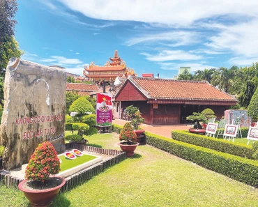 Khu di tích Dục Thanh luôn giữ nét cổ kính. 