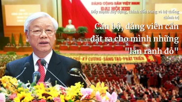 Cán bộ, đảng viên cần đặt ra cho mình những "lằn ranh đỏ"