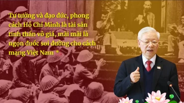 Tư tưởng và đạo đức, phong cách Hồ Chí Minh là tài sản tinh thần vô giá, mãi mãi là ngọn đuốc cho cách mạng Việt Nam (*) 