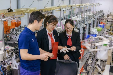 Agribank ưu tiên nguồn vốn tài trợ các dự án “xanh hóa dệt may”. (Ảnh Thủy Anh)