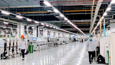 Nhà máy sản xuất của Công ty Pegatron Việt Nam trong Khu công nghiệp DEEP C Hải Phòng.
