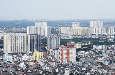Một góc thành phố Hà Nội. (Ảnh Trần Hải) 