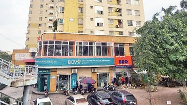 Chung cư B14 Kim Liên, quận Đống Đa, Hà Nội. 