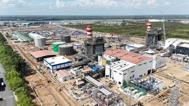 Nhà máy nhiệt điện Nhơn Trạch 3, 4 đã thi công được 85% khối lượng.