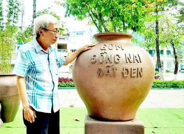 Sản phẩm dòng gốm đất đen truyền thống Biên Hòa-Đồng Nai.