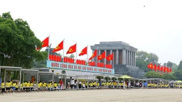 Lực lượng chức năng sẽ tổ chức lại giao thông các tuyến đường chung quanh khu vực Lăng Bác.