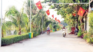 Môi trường sạch sẽ tại xã Xuân Khê, huyện Lý Nhân.