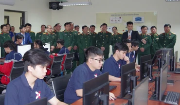Tập trung đào tạo nhân lực chất lượng cao ngành mật mã là mục tiêu Học viện Kỹ thuật mật mã hướng tới. (Nguồn Ban Cơ yếu Chính phủ)