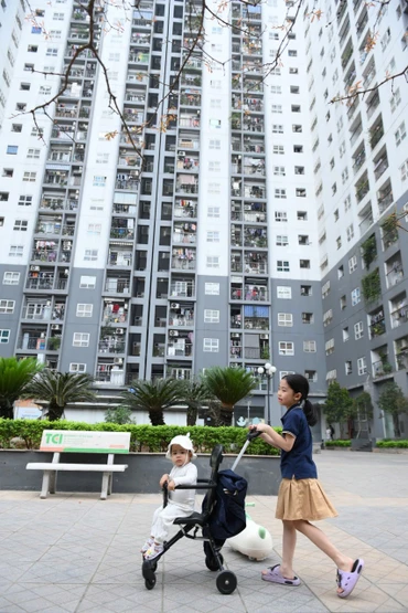 Khu nhà ở xã hội cần được bố trí ở khu vực có thể phát triển hài hòa hạ tầng phục vụ dân sinh. Ảnh: THẾ ĐẠI