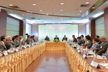 Quang cảnh buổi gặp mặt.