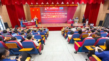 Phó Giáo sư, Tiến sĩ Lương Minh Cừ phát biểu tại hội thảo.