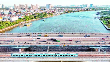Tuyến Metro số 1. (Ảnh THÀNH ĐẠT)