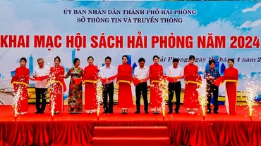 Khai mạc Hội Sách Hải Phòng năm 2024.