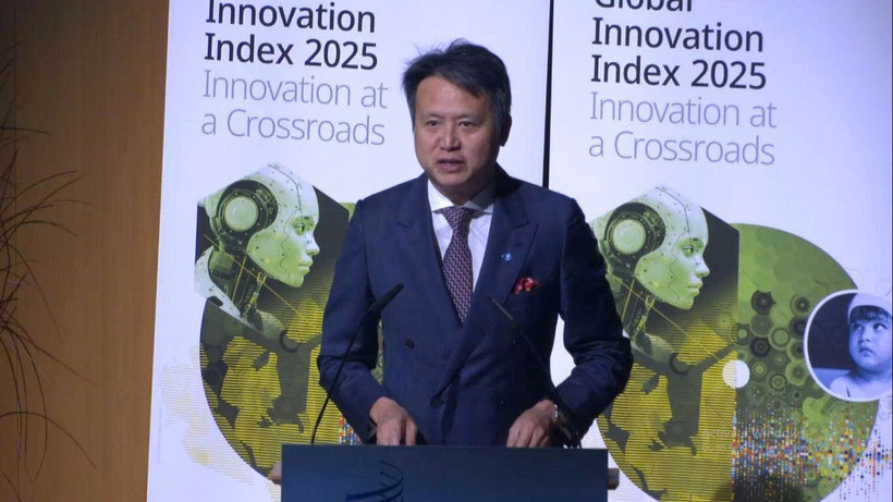 Ông Daren Tang, Tổng giám đốc WIPO. Ảnh chụp màn hình