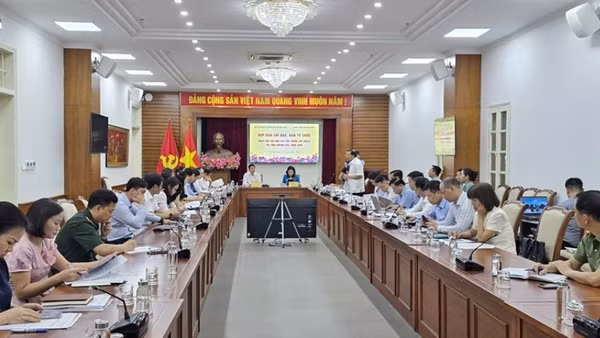 Họp Ban chỉ đạo Ngày hội.