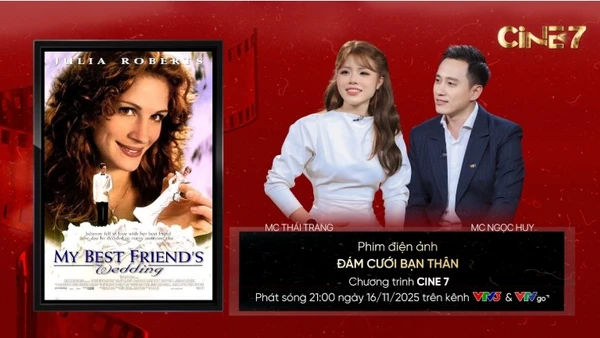 Cine7 giới thiệu “Đám cưới bạn thân”- sức hút bền lâu của một rom-com Hollywood