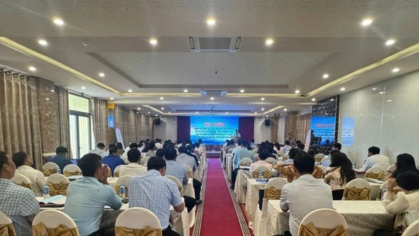 Quang cảnh buổi tập huấn. (Ảnh: Bộ Văn hóa, Thể thao và Du lịch cung cấp)