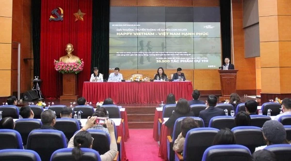 Họp báo thông tin về chương trình. (Ảnh: ĐN)