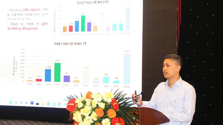 Ông Nguyễn Xuân Tùng, Phó Trưởng phòng Phòng Ứng phó và Khắc phục hậu quả thiên tai, Cục Quản lý đê điều và phòng, chống thiên tai, khẳng định các hoạt động phòng ngừa, ứng phó và khắc phục hậu quả đang được triển khai đồng bộ từ Trung ương tới địa phương. ong-tung-4522.jpg