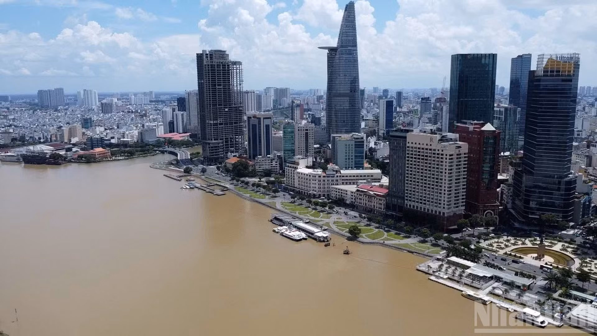 Trung tâm Quận 1, Thành phố Hồ Chí Minh. (Ảnh: THÀNH ĐẠT)