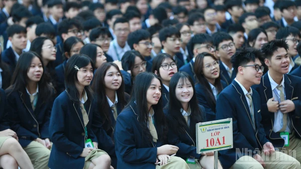 Học sinh trung học phổ thông. (Ảnh minh họa)