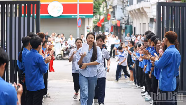 Tại Kỳ thi tốt nghiệp trung học phổ thông năm 2026 (Ảnh: ĐẠI THẮNG)