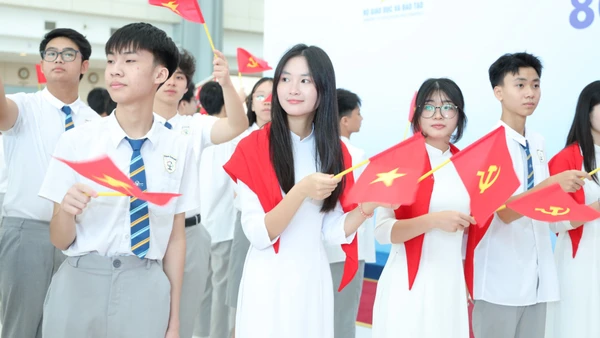 Học sinh Việt Nam. (Ảnh: Bộ Giáo dục và Đào tạo)