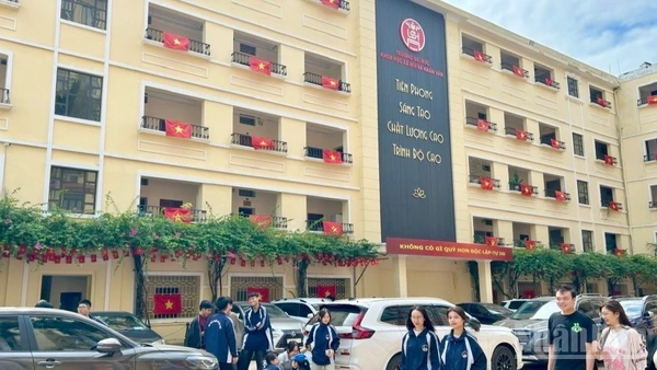 Trường đại học Khoa học Xã hội và Nhân văn. (Ảnh: LÊ HÀ)