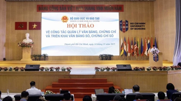 Bộ Giáo dục và Đào tạo tổ chức Hội thảo về công tác quản lý văn bằng, chứng chỉ và triển khai văn bằng số, chứng chỉ số