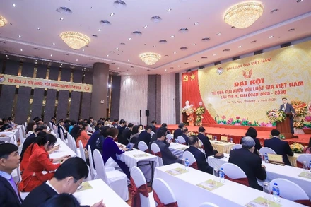 Hội Luật gia Việt Nam long trọng tổ chức Đại hội thi đua yêu nước lần thứ IV. (Ảnh: Hội Luật gia Việt Nam)