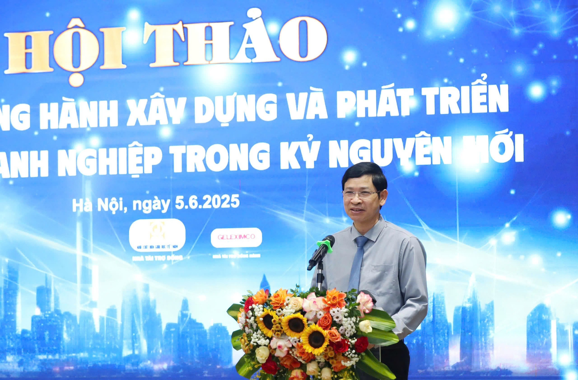 Thứ trưởng Văn hóa, Thể thao và Du lịch Hồ An Phong phát biểu tại sự kiện. (Ảnh: TRẦN HUẤN)
