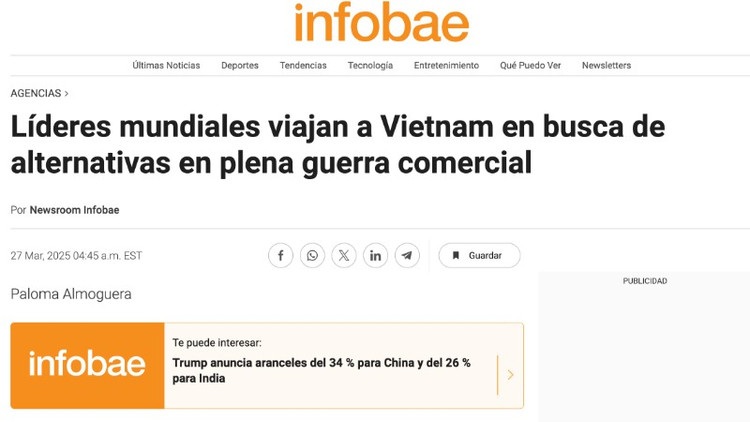 Hình ảnh bài báo. (Ảnh chụp màn hình)