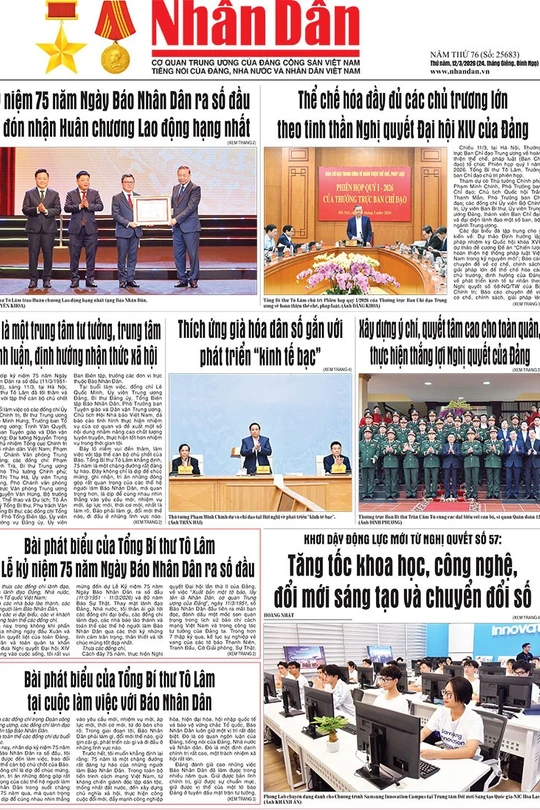 Báo Nhân Dân số 25683