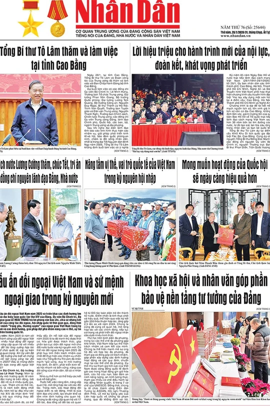 Báo Nhân Dân số 25644