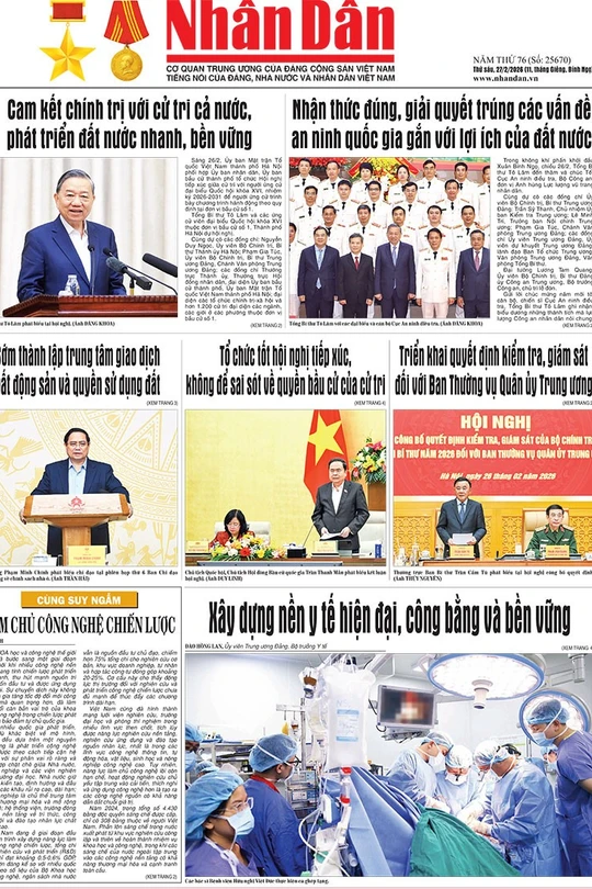 Báo Nhân Dân số 25670