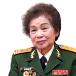 Giao lưu trực tuyến với các nhân chứng lịch sử Ngày Giải phóng Thủ đô 10/10 ảnh 10 Trung tá Ngô Thị Ngọc Diệp