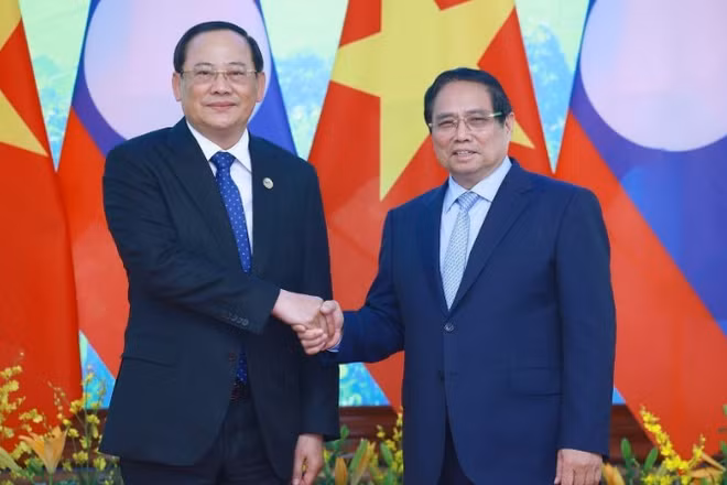 Tăng cường gắn kết chiến lược Việt Nam-Lào
