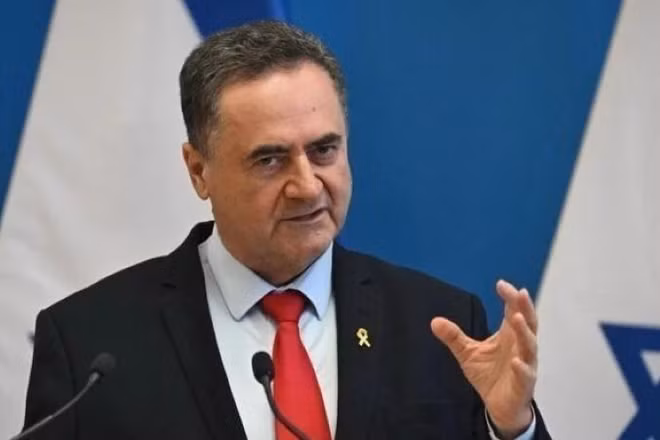 Bộ trưởng Quốc phòng Israel, ông Israel Katz. (Ảnh: IRNA/TTXVN)