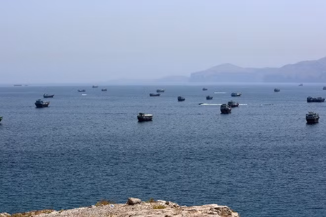 Eo biển Hormuz. (Ảnh: THX/TTXVN)