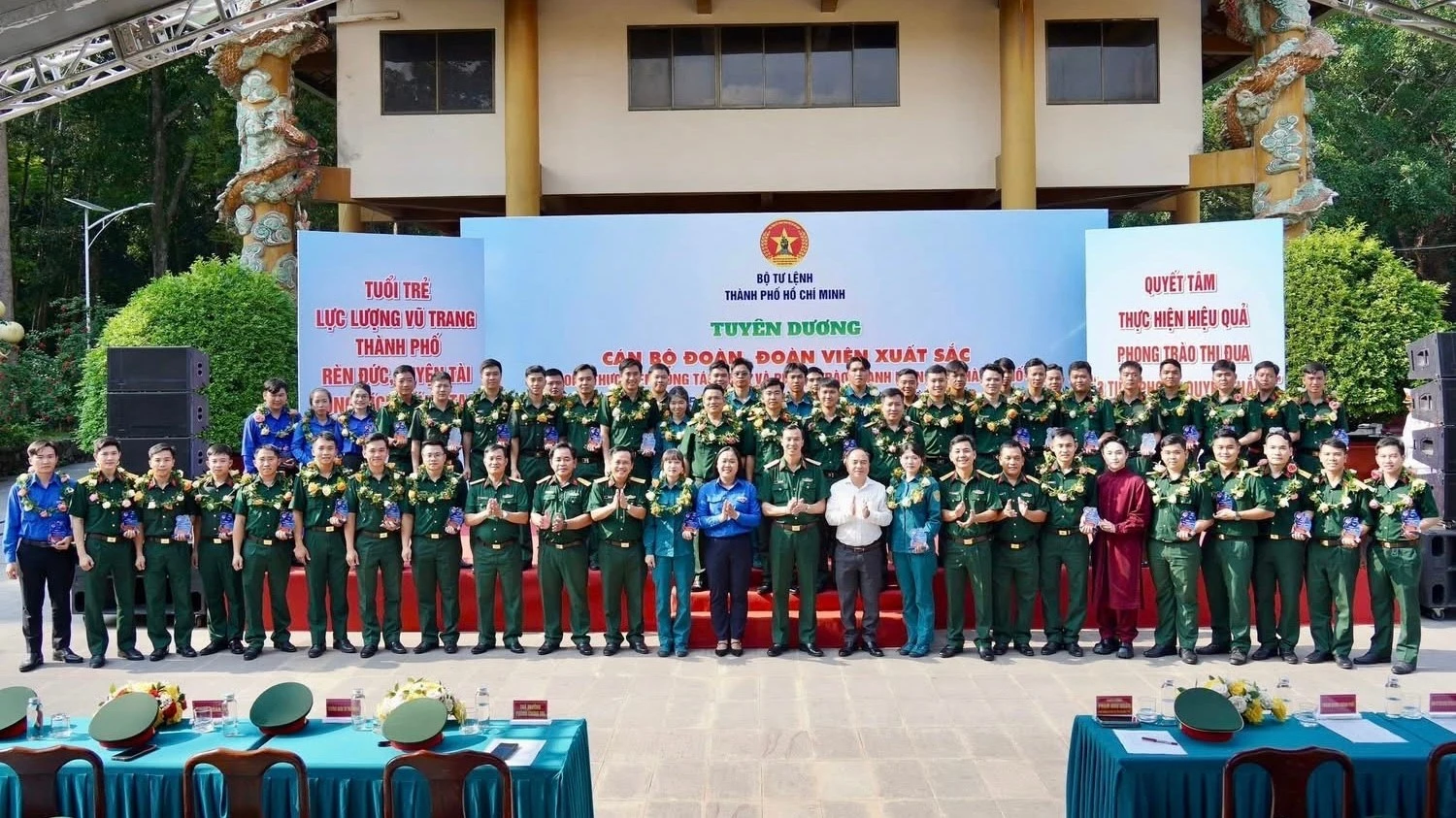 Tuổi trẻ lực lượng vũ trang TP.HCM được vinh danh, tham quan di tích lịch sử