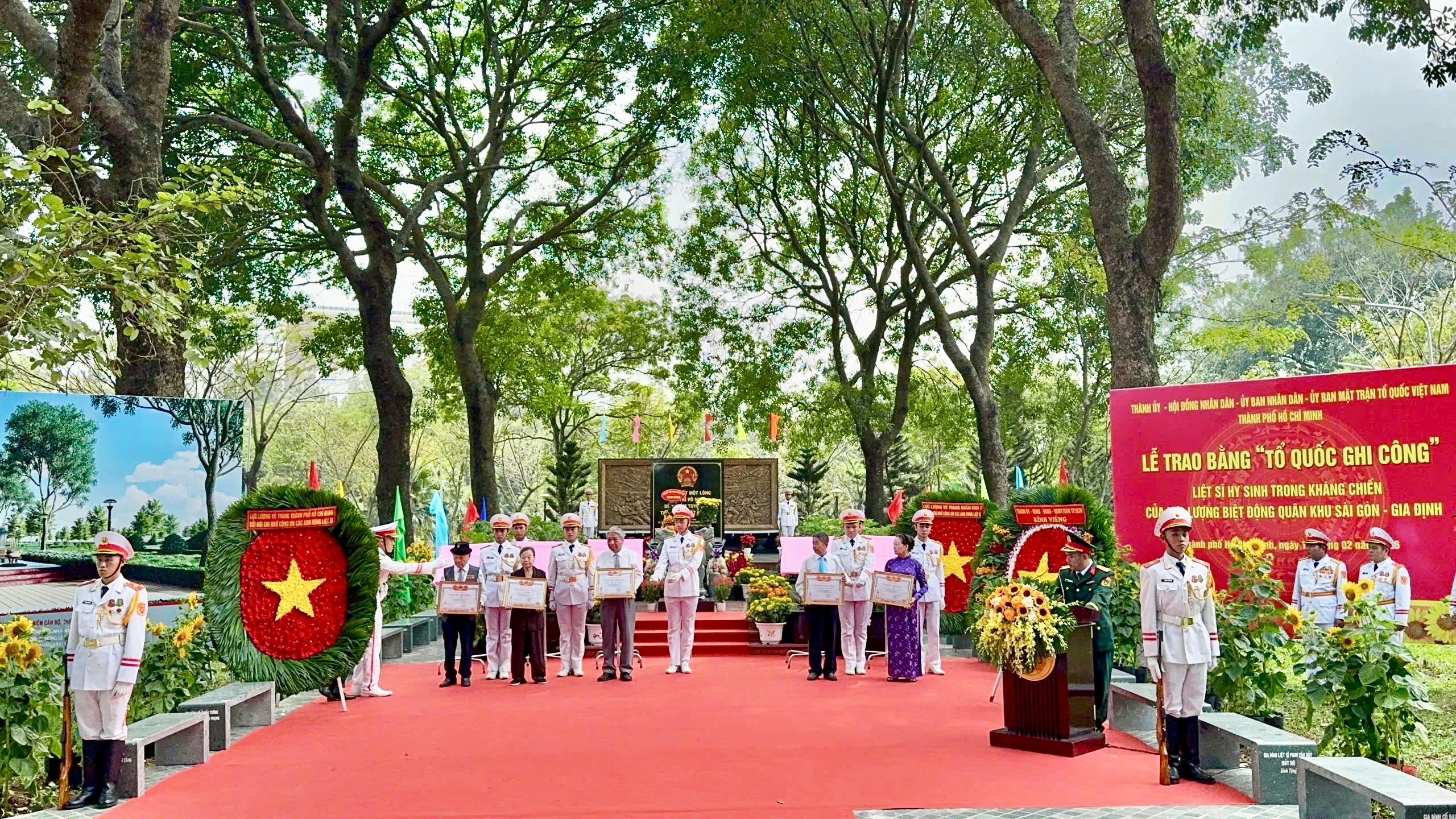 Thành phố Hồ Chí Minh tri ân 49 liệt sĩ Biệt động Sài Gòn-Gia Định
