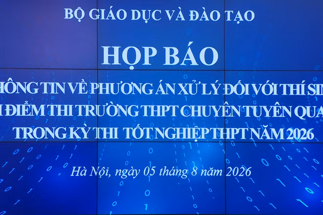 [Video] Hủy kết quả thi, tổ chức thi lại cho 328 thí sinh tại điểm thi Trường THPT Chuyên Tuyên Quang