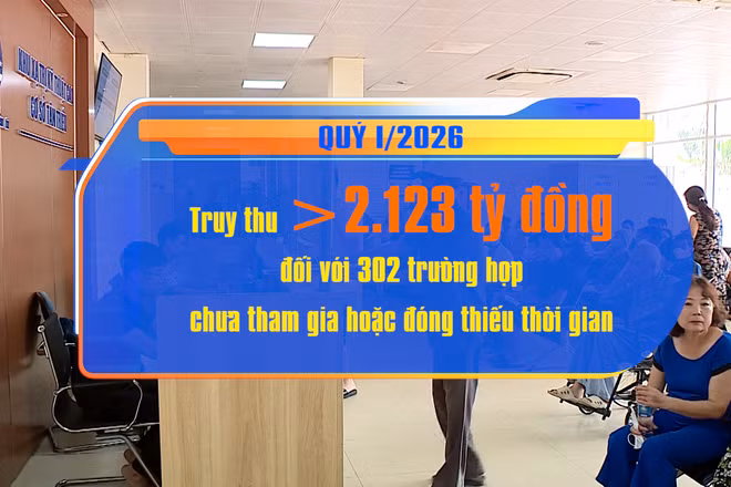 [Video] Truy thu hàng nghìn tỷ đồng do vi phạm đóng bảo hiểm xã hội, bảo hiểm y tế