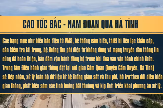 [Video] Triển khai thu phí không dừng trên cao tốc qua Hà Tĩnh từ giữa tháng 7