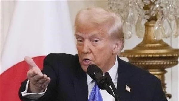 Tổng thống Mỹ Donald Trump phát biểu tại Nhà Trắng. (Ảnh: IRNA/TTXVN)